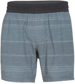 PrAna Men's The Slope 7" Inseam Yoga Shorts Ashy Kai Stripe -Prana Style 4519831666731 ashykaistripe