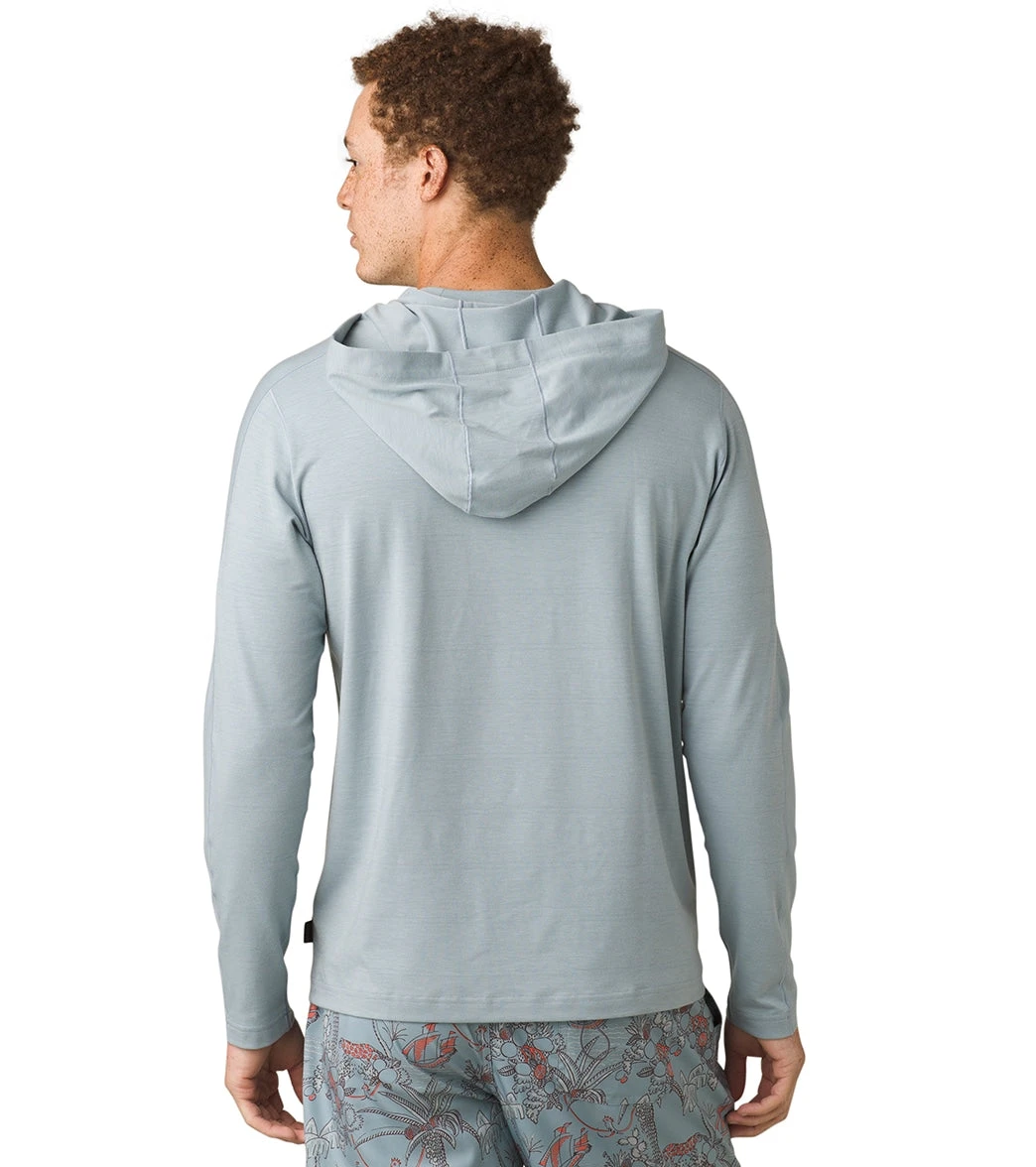 PrAna Men's Watchtower Long Sleeve Hoodie Luna Blue 3 PrAna Men's Watchtower Long Sleeve Hoodie Luna Blue