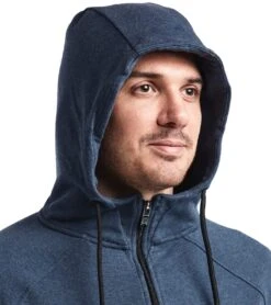 Public Rec Weekend Full Zip Heather Navy -Prana Style 4851051036715 heathernavy 4a