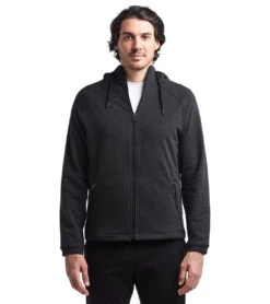 Public Rec Weekend Full Zip Heather Charcoal -Prana Style 4851051102251 heathercharcoal