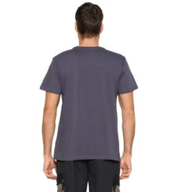 Yak & Yeti Men's Tree Of Life T Shirt -Prana Style 6577635819563 gray 3a 1