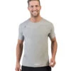 Rhone Men's Reign Short Sleeve Shirt 1 Rhone Men's Reign Short Sleeve Shirt -Prana Style 6585209225259 lightgrayheather 1a