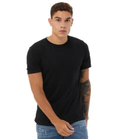 Bella + Canvas Sueded Airlume Crew Tee Black 9 Bella + Canvas Sueded Airlume Crew Tee Black -Prana Style 6646908125227 black