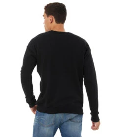 Bella + Canvas Crew Sweatshirt -Prana Style 6646910746667 black 3a