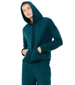 Bella + Canvas DTM Street Hoodie -Prana Style 6646910976043 atlantic 2a