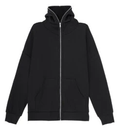 Bella + Canvas Total Zip Hoodie Black -Prana Style 6646911238187 black 4a 1