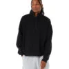 Bella + Canvas 1/2 Zip Sweatshirt -Prana Style 6646911467563 black 1a