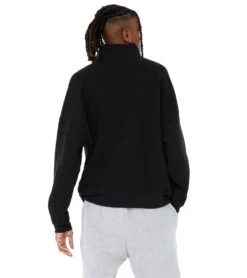 Bella + Canvas 1/2 Zip Sweatshirt -Prana Style 6646911467563 black 3a 1