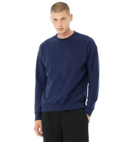 Bella + Canvas Sueded Crew Sweatshirt -Prana Style 6646911860779 ink 1