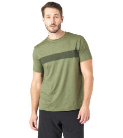 Glyder Ionian Tee Green Melange 11 Glyder Ionian Tee Green Melange -Prana Style 6658646999083 greenmelange