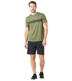 Glyder Ionian Tee Green Melange 9 Glyder Ionian Tee Green Melange -Prana Style 6658646999083 greenmelange 4a
