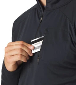 Glyder Tahoe 1/4 Zip Black -Prana Style 6658648801323 black 6a 1