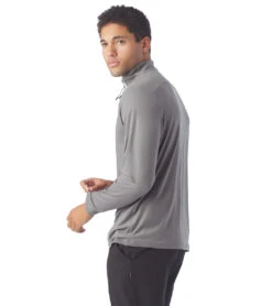 Glyder Tahoe 1/4 Zip -Prana Style 6658648866859 smokegrey 2a