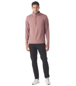 Glyder Tahoe 1/4 Zip -Prana Style 6658648932395 mauve 4a