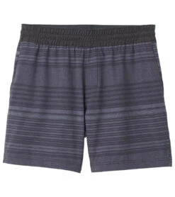 PrAna Men's Slope Short Charcoal Stripe -Prana Style 6799507750955 charcoalstripe 4a