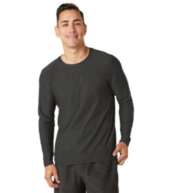 Beyond Yoga Always Beyond Long Sleeve Crew Darkest Night 9 Beyond Yoga Always Beyond Long Sleeve Crew Darkest Night -Prana Style 6852272160811 darkestnight