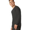 Beyond Yoga Always Beyond Long Sleeve Crew Darkest Night -Prana Style 6852272160811 darkestnight 2a