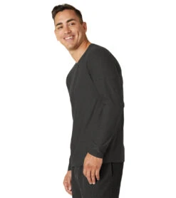 Beyond Yoga Always Beyond Long Sleeve Crew Darkest Night