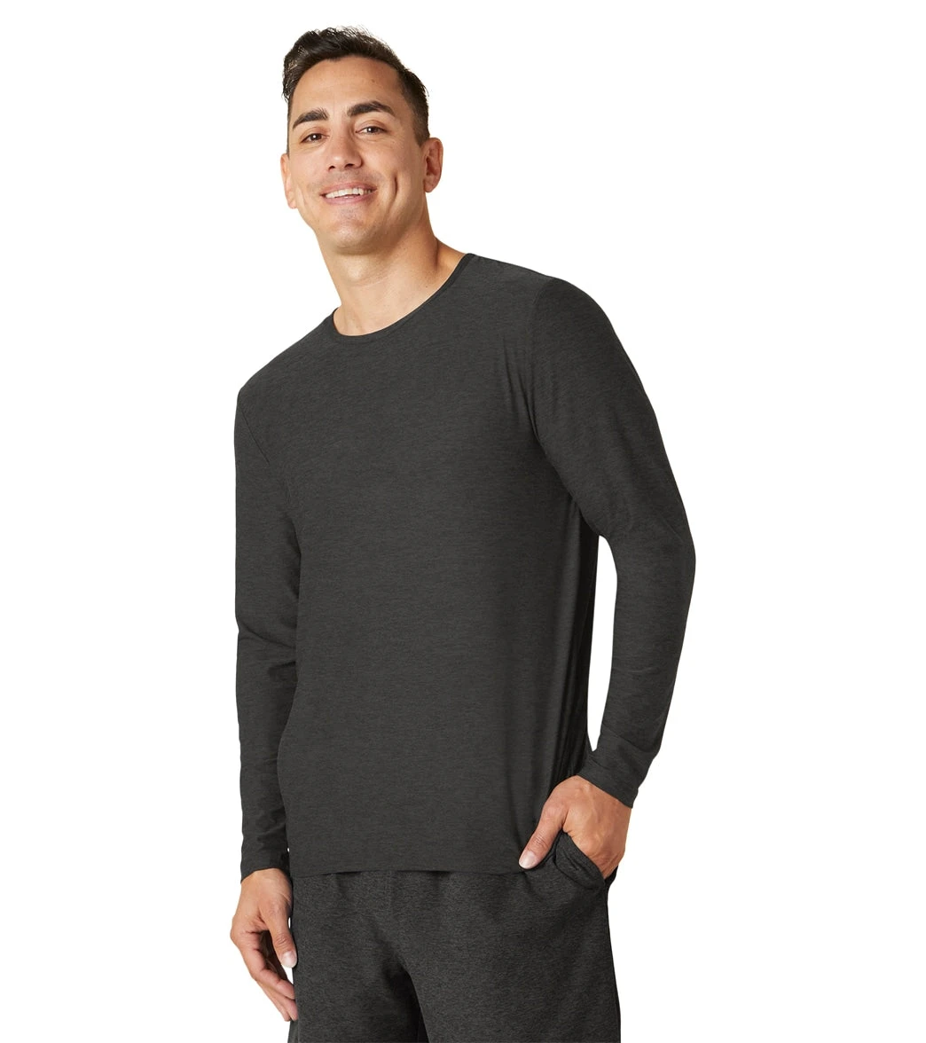 Beyond Yoga Always Beyond Long Sleeve Crew Darkest Night 5 Beyond Yoga Always Beyond Long Sleeve Crew Darkest Night - Image 3