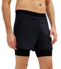 Rhone 4" Swift Short Lined 18 Rhone 4" Swift Short Lined -Prana Style 6868619821099 black