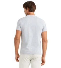 Rhone Element V-Neck Tee -Prana Style 6868621951019 heathergray 2a