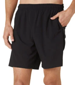 Beyond Yoga Pivotal Performance Short Black Black -Prana Style 7086896414763 blackblack 4a