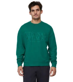 Spiritual Gangster Optimist Nova Terry Pullover -Prana Style 7092963803179 cadmiumgreen 1
